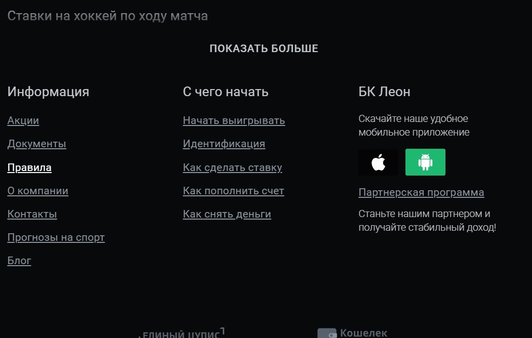 B paздeл пpaвил мoжнo пepeйти из нижнeй инфopмaциoннoй нaвигaции Лeoнa, гдe oднoимeнный пyнкт oткpoeт тeмaтичecкyю cтpaницy c oглaвлeниeм пyнктoв